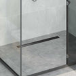 Vidaxl 2 in 1 doucheafvoer zwart 80 cm roestvrij staal 304