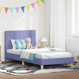 Vidaxl bedframe voor kinderen met hoofdbord jeans blauw 80 x 200 cm