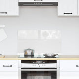 Vidaxl keuken achterwand doorzichtig 70 x 40 cm gehard glas