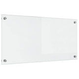 Vidaxl keuken achterwand doorzichtig 80 x 40 cm gehard glas