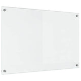 Vidaxl keuken achterwand doorzichtig 90 x 60 cm gehard glas