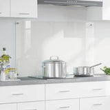Vidaxl keuken achterwand doorzichtig 100 x 60 cm gehard glas