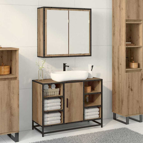 Vidaxl wandplank artisan eiken 65 x 20 x 60 cm