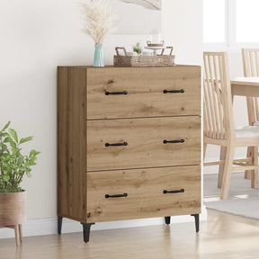 Vidaxl dressoir artisan eiken 69,5 x 34 x 90 cm