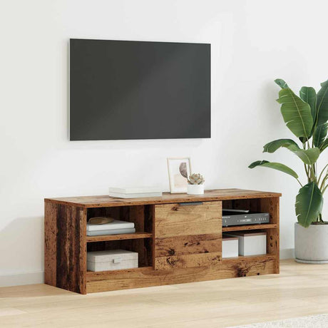 Vidaxl tv-kast 102 x 35 x 36,5 cm oud hout bewerkt hout
