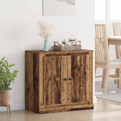 Vidaxl dressoir 70 x 35,5 x 67,5 cm oud hout bewerkt hout