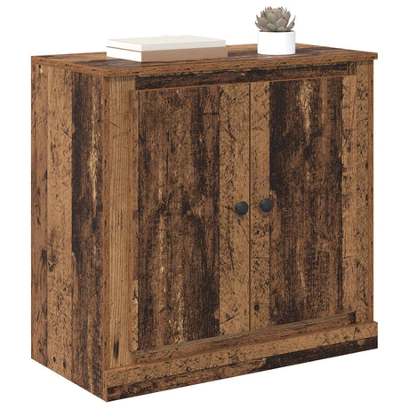 Vidaxl dressoir 70 x 35,5 x 67,5 cm oud hout bewerkt hout