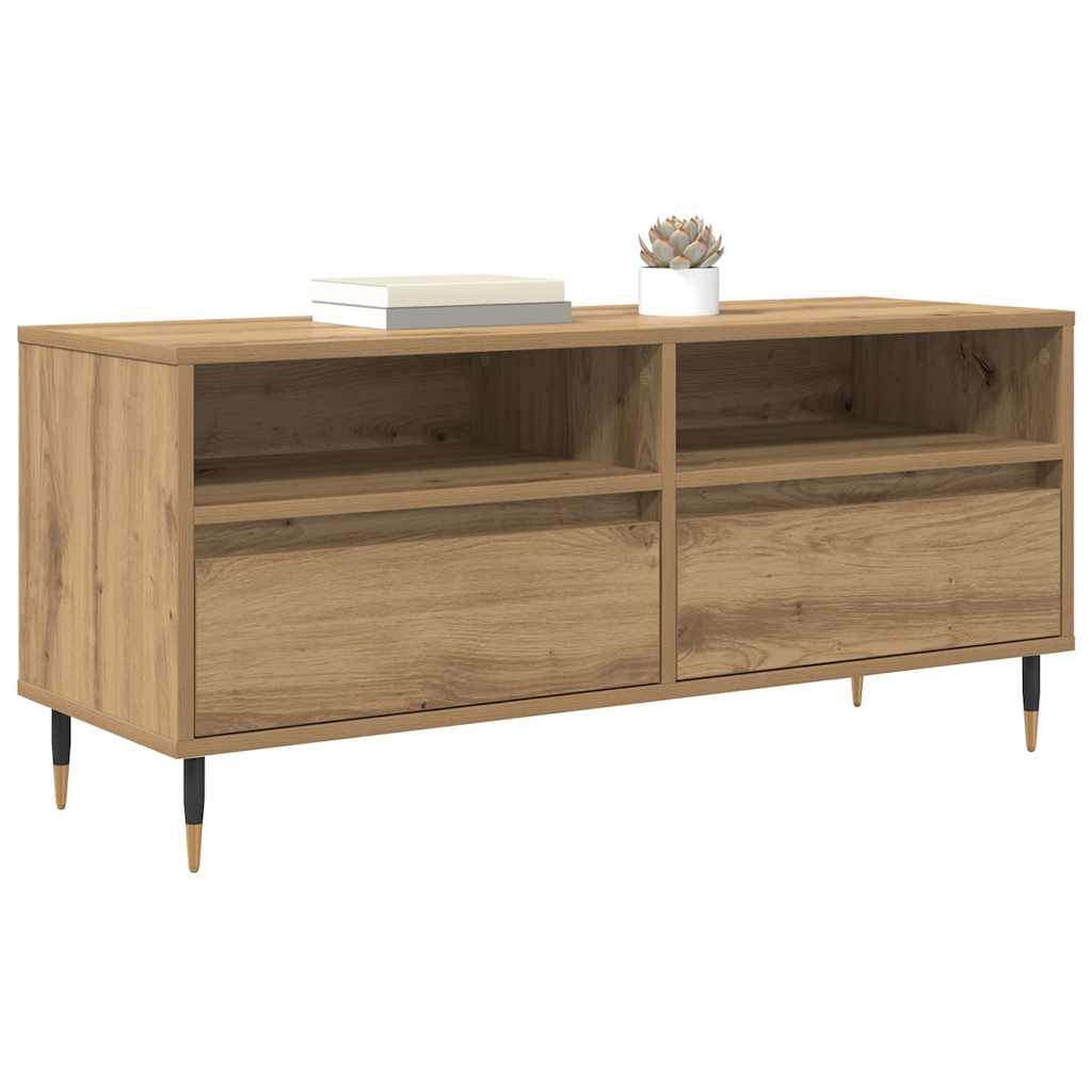 Vidaxl tv-kast 100 x 34,5 x 44,5 cm artisan eiken