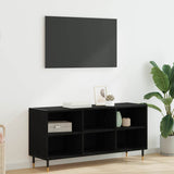Vidaxl tv-kast 103,5 x 30 x 50 cm zwart eiken bewerkt hout