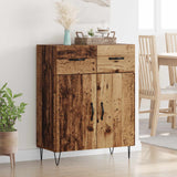 Vidaxl dressoir oud hout 69,5 x 34 x 90 cm bewerkt hout