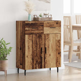 Vidaxl dressoir oud hout 69,5 x 34 x 90 cm bewerkt hout