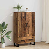 Vidaxl highboard oud hout 69,5 x 30 x 115 cm bewerkt hout