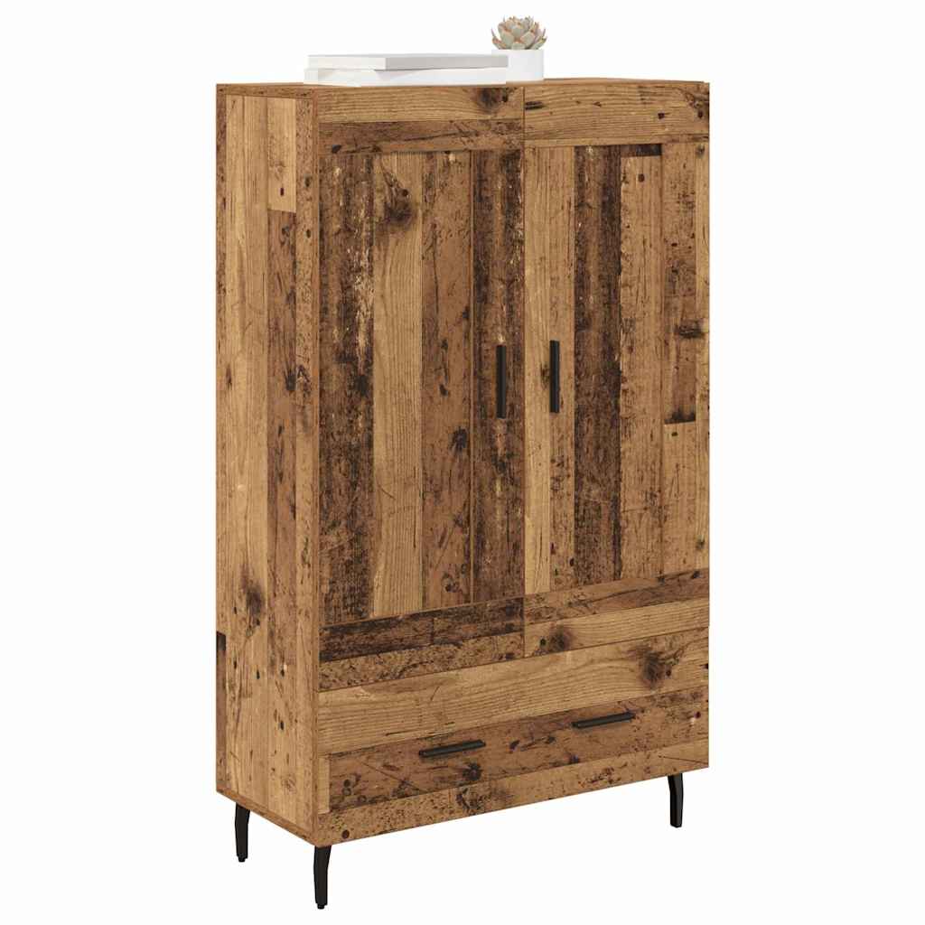 Vidaxl highboard oud hout 69,5 x 31 x 115 cm bewerkt hout