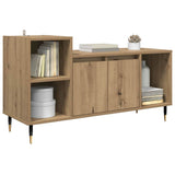 Vidaxl tv-kast 100 x 35 x 55 cm artisan eiken bewerkt hout