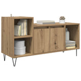 Vidaxl tv-kast 100 x 35 x 55 cm artisan eiken bewerkt hout