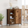 Vidaxl dressoir oud hout 70 x 30 x 80 cm bewerkt hout