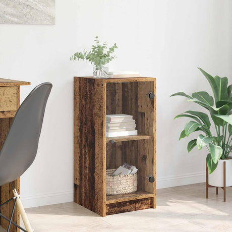 Vidaxl dressoir oud hout 35 x 37 x 76 cm bewerkt hout