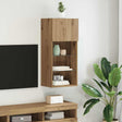 Vidaxl wandgemonteerd tv-meubel 40,5 x 30 x 90 cm artisan eiken