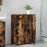 Vidaxl badkamer kast gerookt eiken 60 x 35 x 80 cm