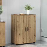 Vidaxl badkamer kast artisan eiken 60 x 35 x 80 cm