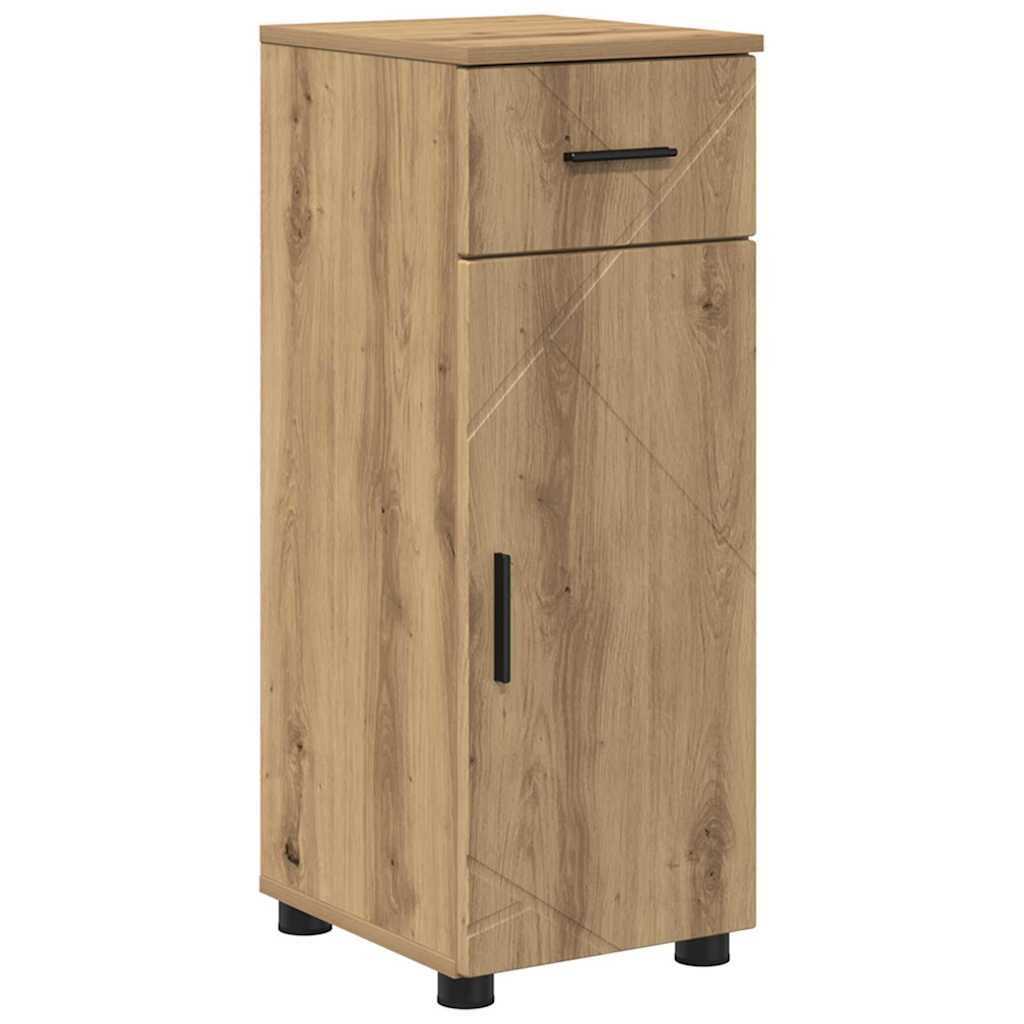 Vidaxl badkamer kast artisan eiken 30 x 35 x 80 cm