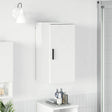 Vidaxl badkamer kast hoogglans wit 30 x 31,5 x 61 cm