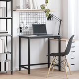 Vidaxl tafel grijs sonoma 100 x 50 x 76,5 cm engineered hout en staal