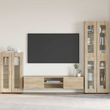 Vidaxl dressoir florin 55,5 x 29 x 100 cm sonoma eiken bewerkt hout