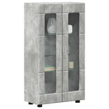 Vidaxl dressoir florin 55,5 x 29 x 100 cm beton grijs bewerkt hout