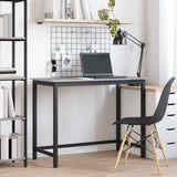 Vidaxl tafel grijs sonoma 80 x 50 x 76,5 cm engineered hout en staal