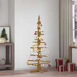 Vidaxl houten kerstboom kotka massief grenenhout