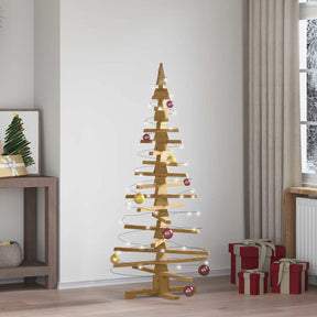 Vidaxl houten kerstboom kotka massief grenenhout