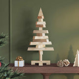 Vidaxl kerstbomen kotka 60 cm massief grenenhout naturel