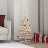 Vidaxl kerstbomen kotka 120 cm massief grenenhout naturel