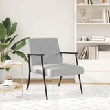 Vidaxl fauteuil wolkengrijs stof