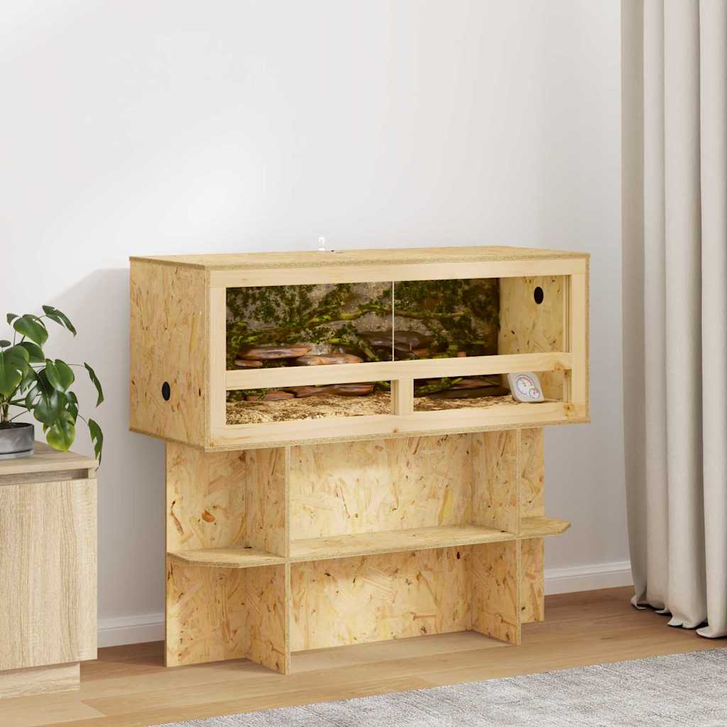Vidaxl terrarium bruin 100 x 40 x 40 cm osb