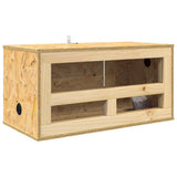 Vidaxl terrarium bruin 60 x 30 x 30 cm osb