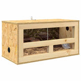 Vidaxl terrarium bruin 60 x 30 x 30 cm osb