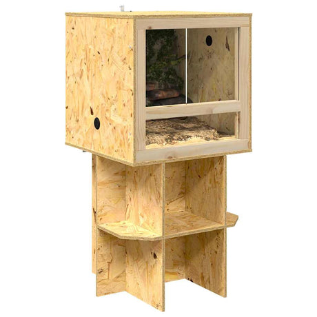 Vidaxl terrariumbasis bruin 50 x 50 x 50 cm osb
