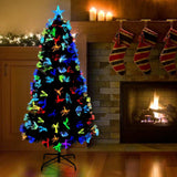 Vidaxl kunstkerstboom met 120 led met standaard groen 120 cm pvc