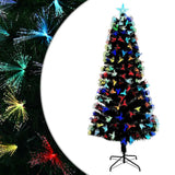 Vidaxl kunstkerstboom met 250 led met standaard groen 210 cm pvc