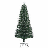 Vidaxl kunstkerstboom met 300 led met standaard groen 240 cm pvc
