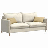 Vidaxl sofa kussens 2 stuks grijs groen 50 x 30 cm cordstof
