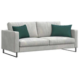 Vidaxl sofa kussens 2 pcs donkergroen 60 x 40 cm stof