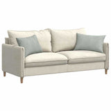 Vidaxl sofa kussens 2 stuks lichtgrijs 60 x 40 cm cordstof