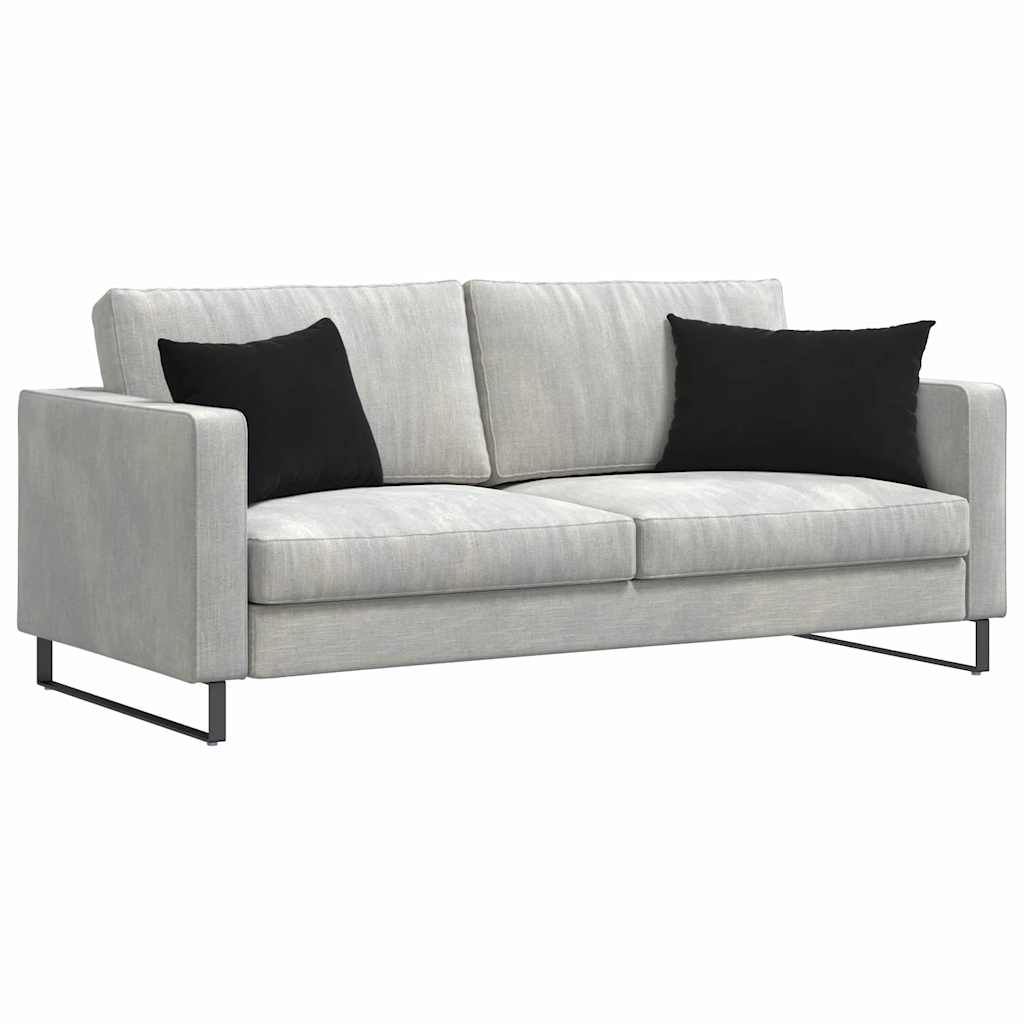 Vidaxl sofa kussens 2 stuks zwart 60 x 40 cm cordstof