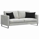 Vidaxl sofa kussens 2 stuks zwart 60 x 40 cm cordstof
