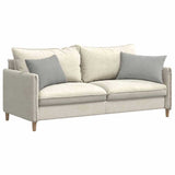 Vidaxl sofa kussens 2 stuks lichtgrijs 60 x 40 cm stof
