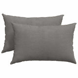 Vidaxl sofa kussens 2 stuks lichtgrijs 60 x 40 cm cordstof