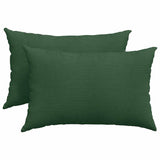Vidaxl sofa kussens 2 stuks donkergroen 60 x 40 cm cordstof